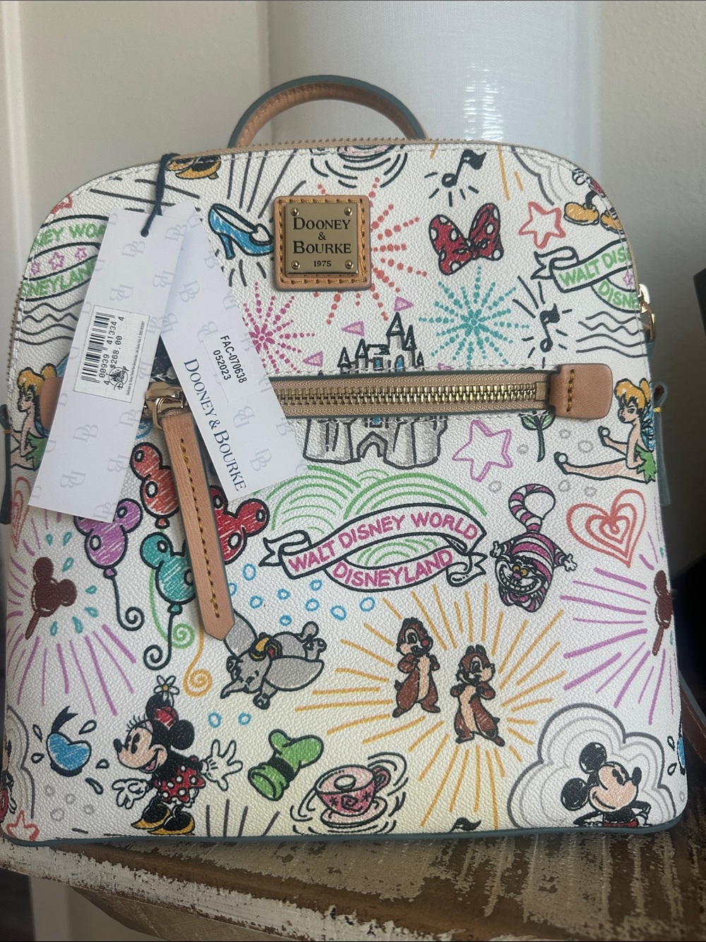 Disney Dooney & Bourke Sketch Convertible Backpack